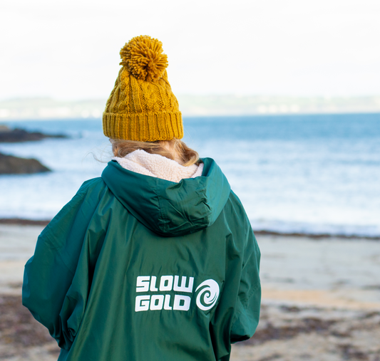 SlowGold Changing Robe - Green